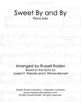Sweet By and By piano sheet music cover